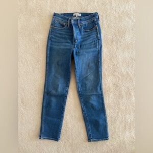 Madewell Stovepipe jeans- size 25